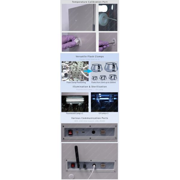 Refrigerated Orbital Laboratory Incubator Shaker ST-205R