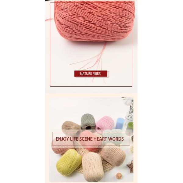 100%Linen 6 Ply Crochet Wool Yarn Yarn Hand Knitting