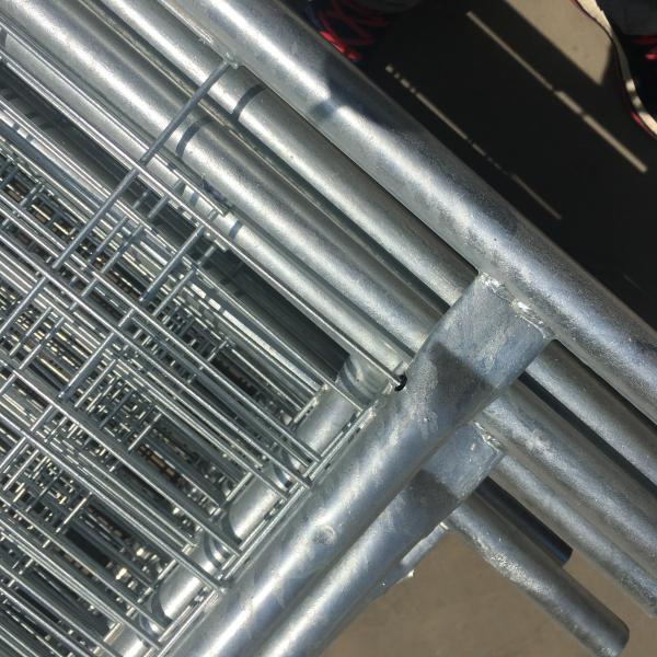 Portable Barriers Fencing / Portable Event Fencing Anti Climb Mesh Infill