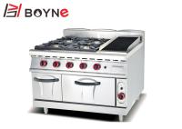 Cabinet commercial de 4 de porte d'acier inoxydable de cuisine de congélateur de réfrigérateur plateaux d'insertion