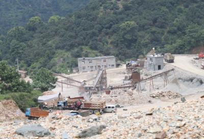 ISO9001 Limestone Quartz Aggregate Production Line Low Noise