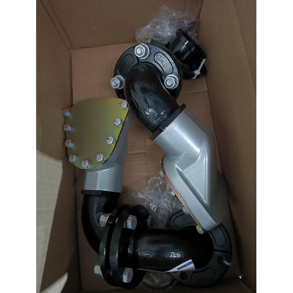 Camión de agua de acero inoxidable negro Boquilla de rocío Accesorios de camión de agua de alta resistencia