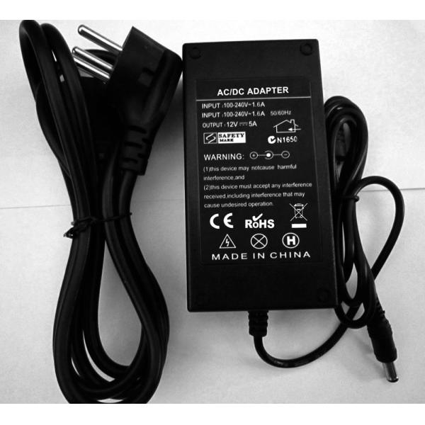 12v 5a DC Switching AC DC Power Adapter Free Shipping 1000pcs Single Output Type