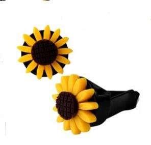 Car Accessories, Sunflower Neoprene Car Accessories Seat Cover And Foot Mat Set