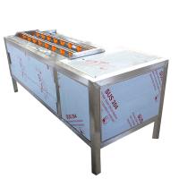 Máquina de lavar e descascar batatas de aço inoxidável