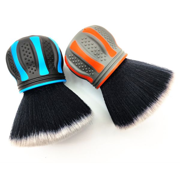 Soft Bristle Car Detailing Brush - Scratch-Free Auto Interior Cleaning Tool