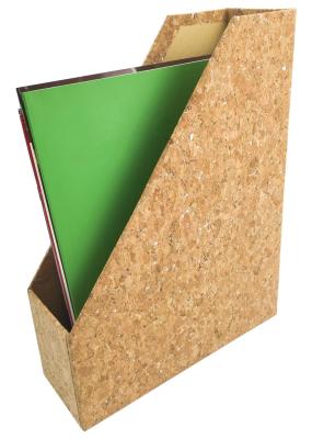 Artigos de papelaria Cork Magazine Holder Desk Organizer 30x15x24cm Dampproof