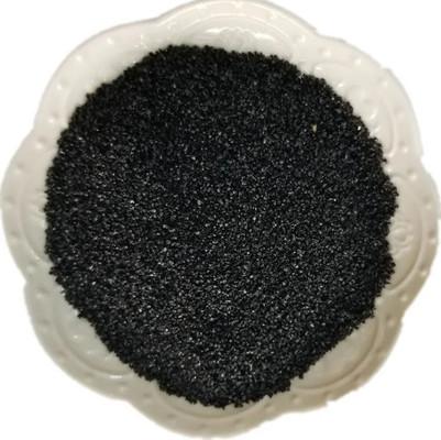 Carbure de silicium pur 98% 1-3 mm Carborundum noir pour la sidérurgie