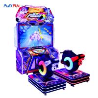 PlayFun Motion 2 Joueurs Petits enfants Jeu vidéo de course de motos Jeu de monnaie Opéré Commerce Jeu d'arcade
