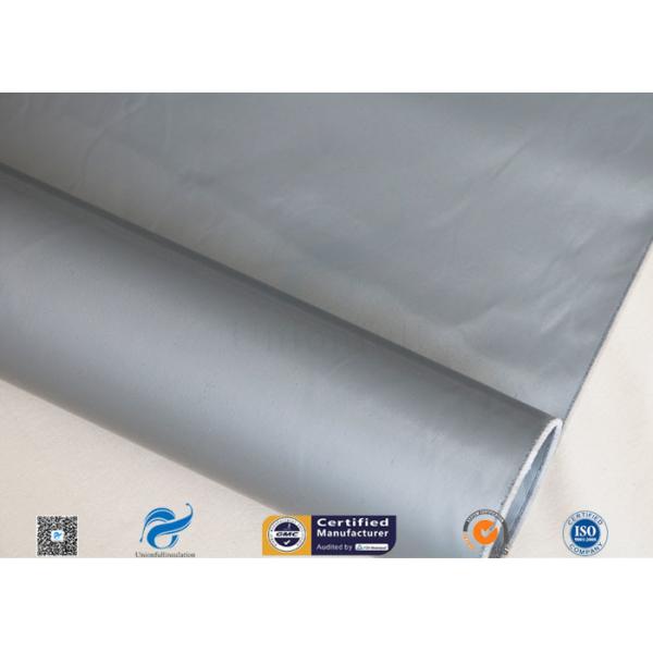 0.2mm Silicone Coated Fiberglass Fabric Waterproof Anti Corrosion Plain Weave