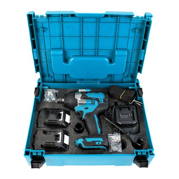 21V Battery Brushless High Torque Impact Screwdriver with 520N.m for Car Repair