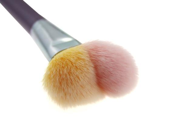 Professional Makeup Geek Contour Blush Brush For Contouring Face , Nylon Hair