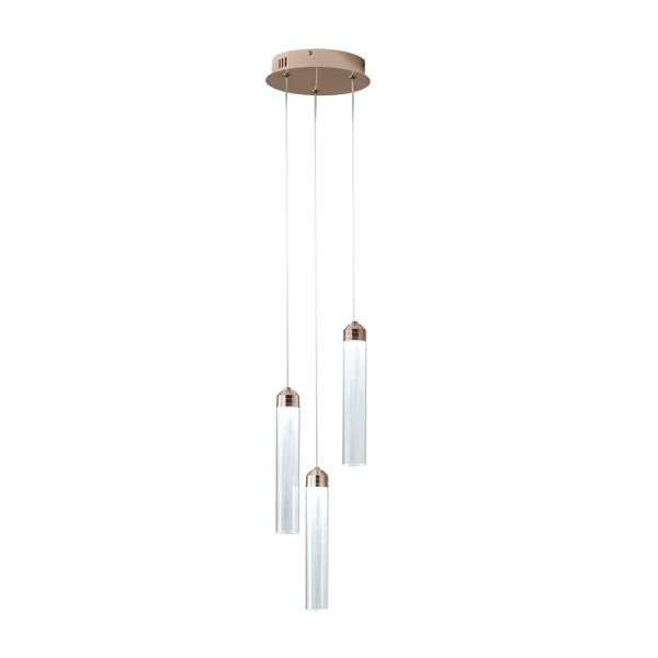 Three Acrylic Cylindrical Bedroom Bedside Chandelier Living Room TV Background Wall Lamp Minimalist Bedside Lamp