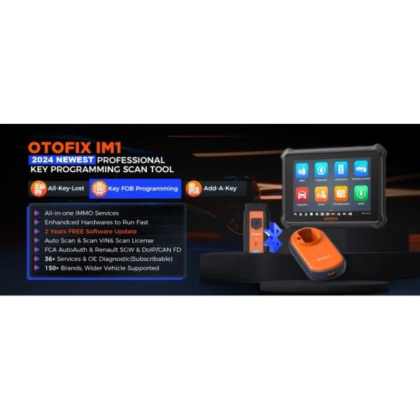 Key FOB Programming Tool OTOFIX IM1 Diagnostic Tool 2 Year Free Update XP1 Key Programmer Full IMMO Service Diagnostic