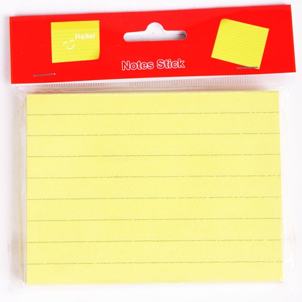 Wholesale factory price clear sticker message note self-adhesive note pad