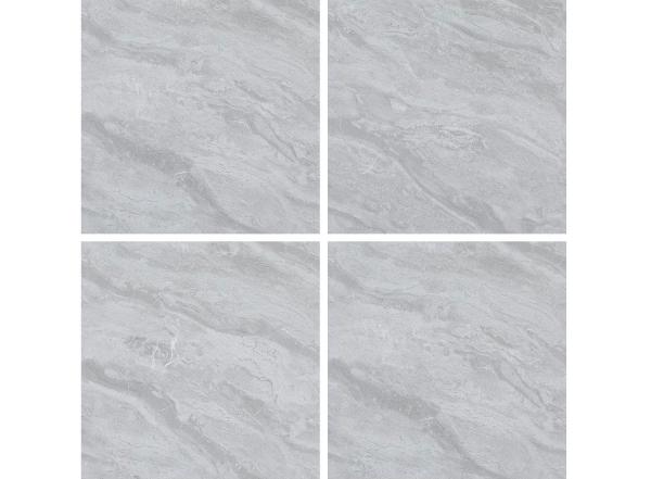 Resistente a arranhões vidrado Matt cerâmica azulejos rústicos para sala de estar e Marble olhar azulejos de chão 400x400mm para banheiro