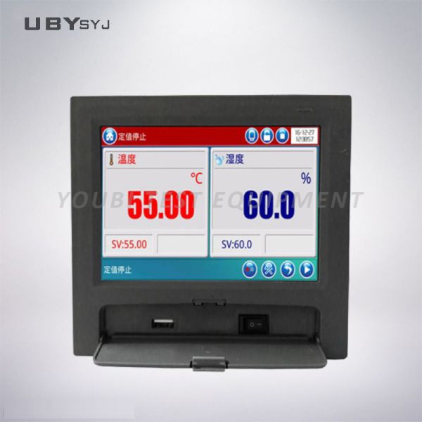 Temi2502 Programmable Temperature and Humidity Controller with 5.7-inch Touch Screen and ±0.2°C Accuracy