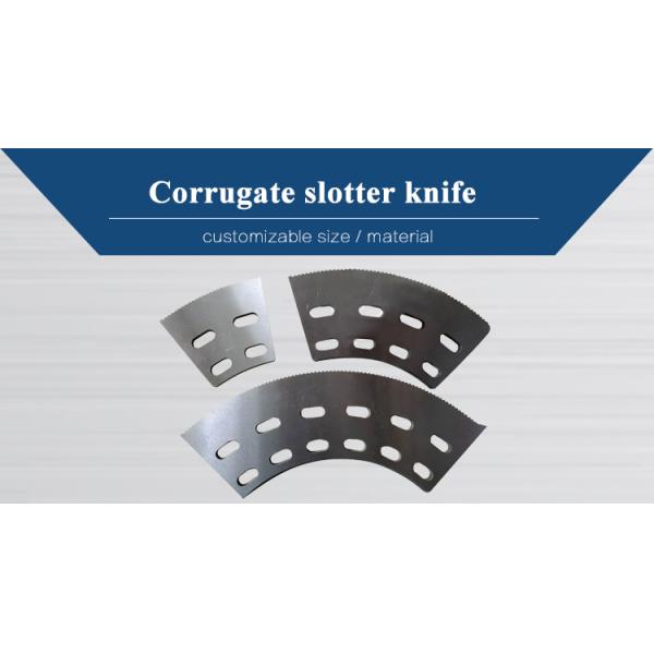 Durable Industrial Paper Cutting Blades , Slotting Blades For Corrugated Board