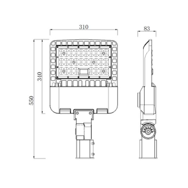 Алюминиевый светодиодный наружный дорожный сад Spot Pathway Spot Light Fixture с IP65 водонепроницаемостью