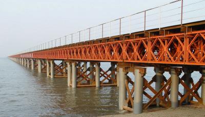 Ponte de Bailey pré-fabricada