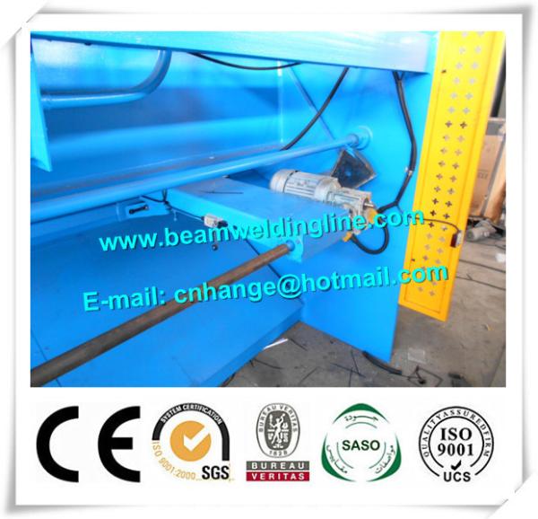 3200mm Swing Type Hydraulic Sheet Cutting Machine , NC Steel Plate Shearing Machine