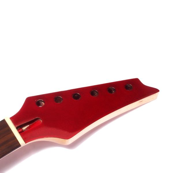 24 Fret Electric Guitar Neck for IBZ Replacement Parts Maple with Rosewood Fretboard 24 Fret Электрическая гитара шея для IBZ Части замены Кленовый с розовым фретом