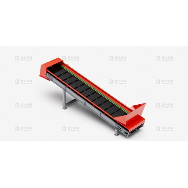 Plastic Rubber Belts Conveyor 1.1kw 380V/50Hz Customized Abrasion Resistance