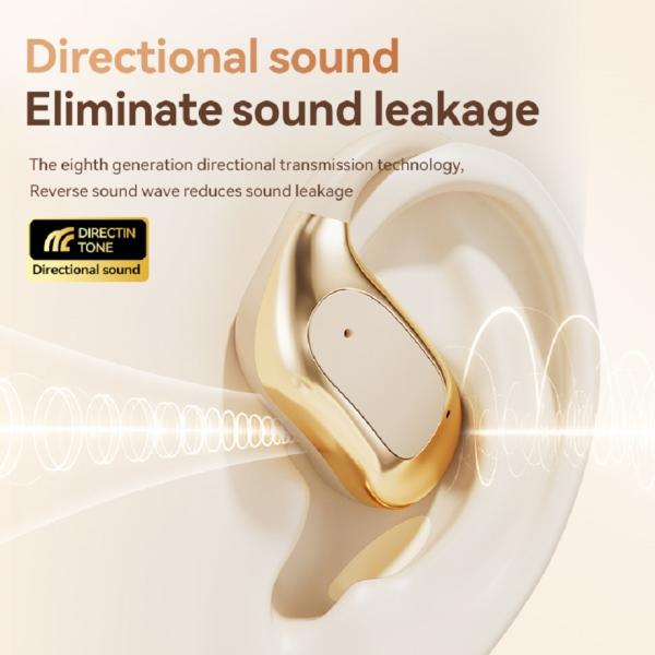 Wireless Earphones Support A2DP AVRCP And HFP Protocols F13 Copper Ring Speakers White Black Or Complexion