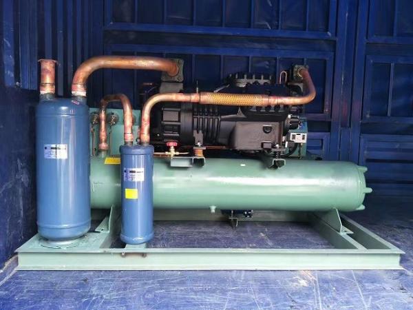 Copeland Refrigeration Condensing Unit 10 HP Water Cooling For Meat Freezer