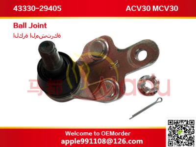 Car Suspension Arm Ball Joint OEM 43330-29405 For Camry ACV30 MCV30