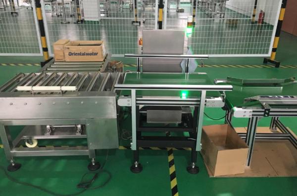 CheckWeigher for Heavy Weight 10- 20kgs products weight  and reject process