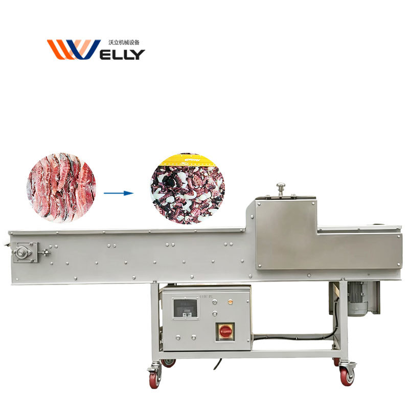 Multifunctional Seafood Poultry Cutting Machine for Squid Ring Chicken Leg Dicing Chili Ring Customized Mold