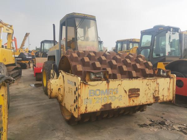                 Used Original Germany Bomag Bw219pd Sheep Foot Double Drum Vibratory Road Roller for Sale Bomag Hot Sale Soil Compactor Bw219 Bw217 in Stock             