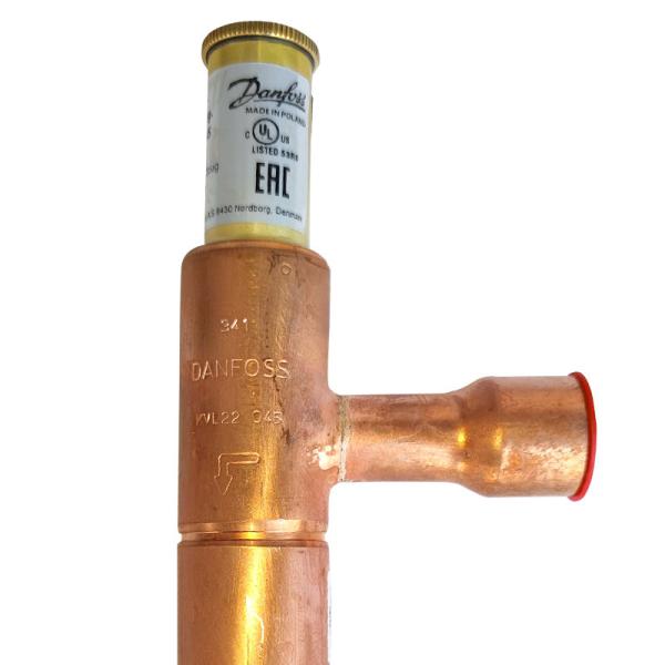 клапан 034l0045 9/8in cpr рефрижерации kvl22 припой 7/8in x 7/8in, ODF 22mm x 22mm от Danfoss, сделанного в ПОЛЬШЕ