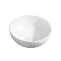 Lavabo moderno redondo de hormigón para baño