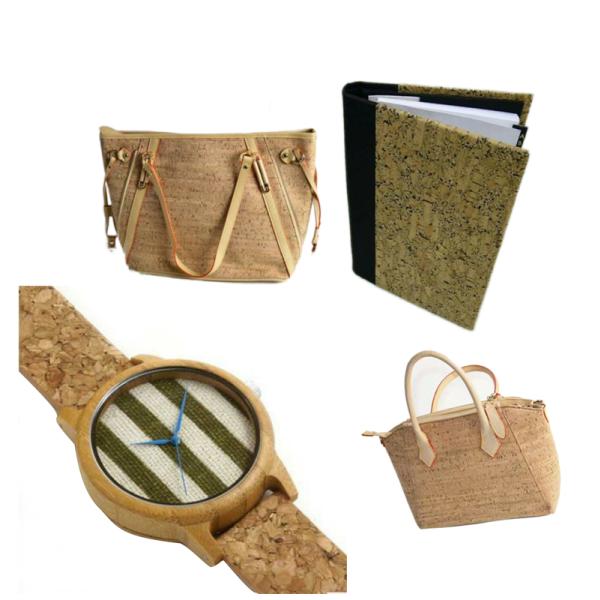 Wooden Pu Pvc Leather Fabric , Etsy Cork Fabric Abrasion Resistant Easy Cleaning