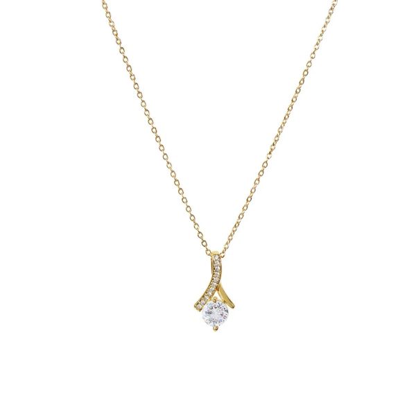 Opulent 18kt Yellow Gold Pendant Necklace