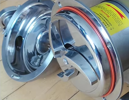 Pompes de transfert de liquide visqueuses en acier inoxydable résistantes à la corrosion pour l'industrie à haute température