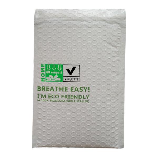 Recyclable Holigraphic Custom Eco Friendly Biodegradable Padded Compostable Bubble Mailer Mailing Bags