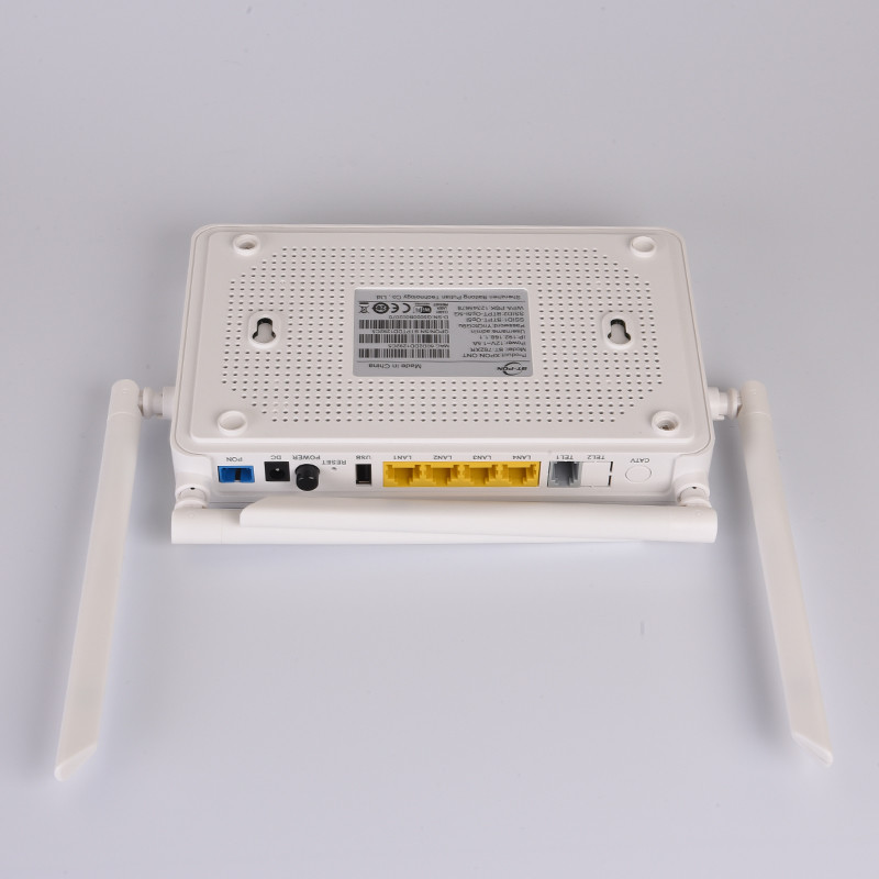 Диапазон ONU стекловолокна XPON 4PORT 1G3F EPON GPON двойной