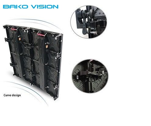 Die Casting Aluminum 6500 Nits P3.91 LED Stage Video Wall