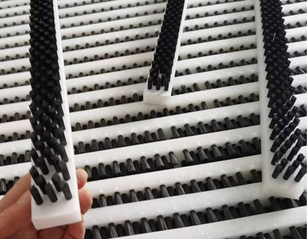 Industrial PP/PVC Board Brush Machinery Nylon Silk Cleaning Ash Brush CNC Machine Tool Clean PVC Board Brush