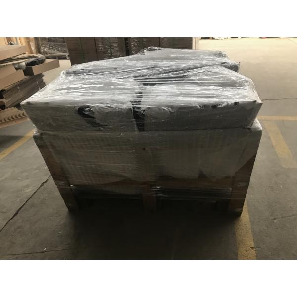 Корзина бакалеи складная, покрытый порошок вагонетки покупок 4 колес