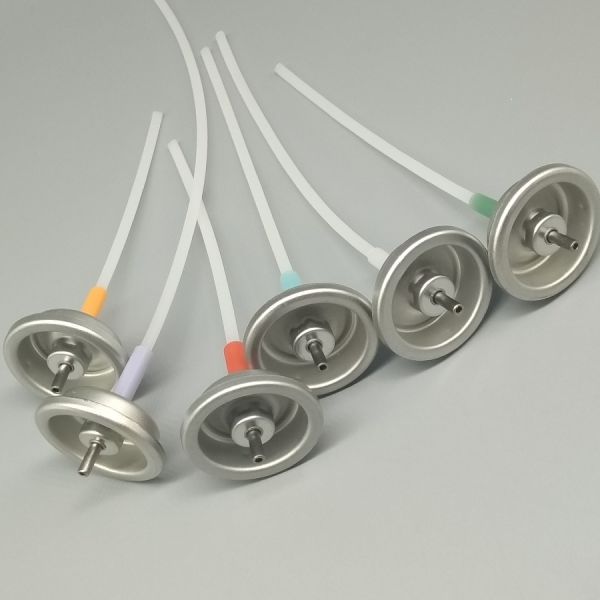 Robust and Chemical-Resistant Metered Aerosol Valves for Industrial Lubricants and Cleaners with High-Flow Precision Dosing.