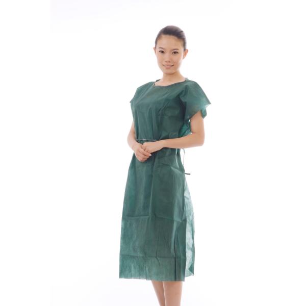 Surgical Medical PP Isolation Gown Long Sleeve With Waist Ties For Hospital
