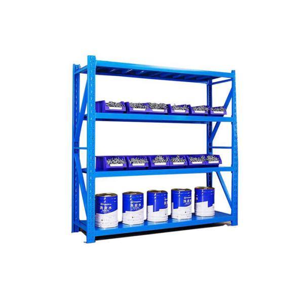 47ft 4 Tier Storage Shelves Galvanized Steel Bolted Connections