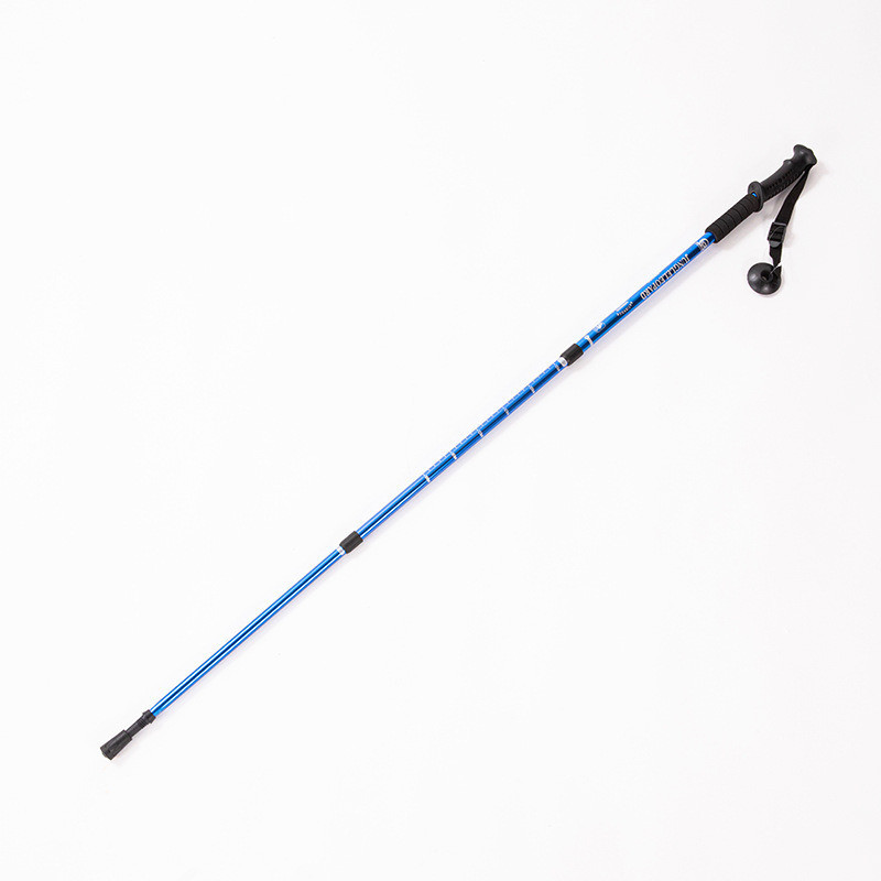 90-135cm Hassle-Free Returns Outdoor Climbing Stick Telescopic Walking Stick for Hiking