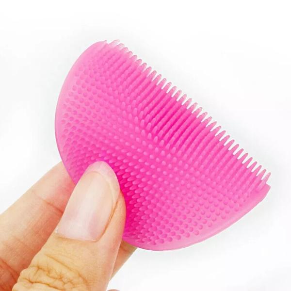 Facial Cleansing Silicone Brush Skin Blackhead Pore Cleaner Massager Scrub Face