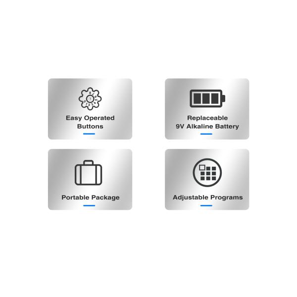 150Hz EMS Muscle Stimulator TENS Household Medical Supplies Physiotherapy