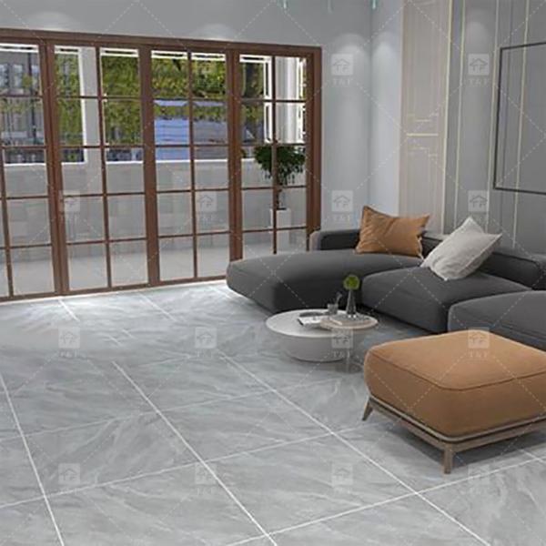 Cement Concrete Look Non Slip Ceramic Tiles Rectangle Porcelain Rustic Tiles